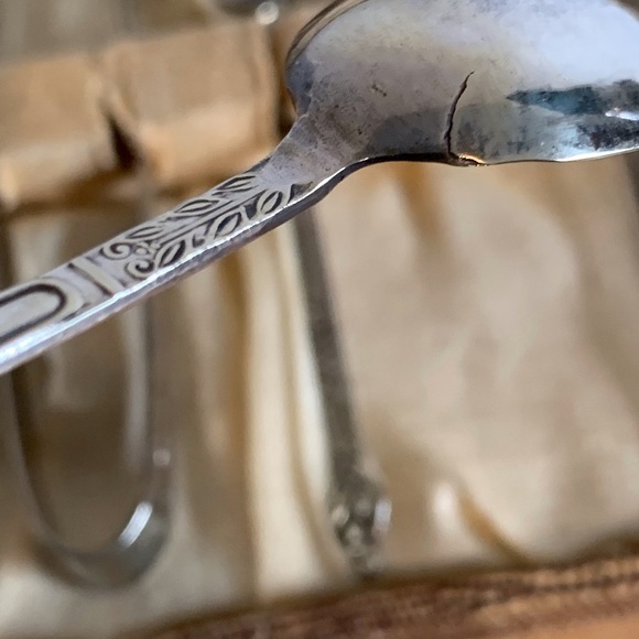Vintage Silver Teaspoon Set - Picture 7 of 15